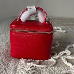 Anthropologie Mini Top Handle Box Clutch. NWT